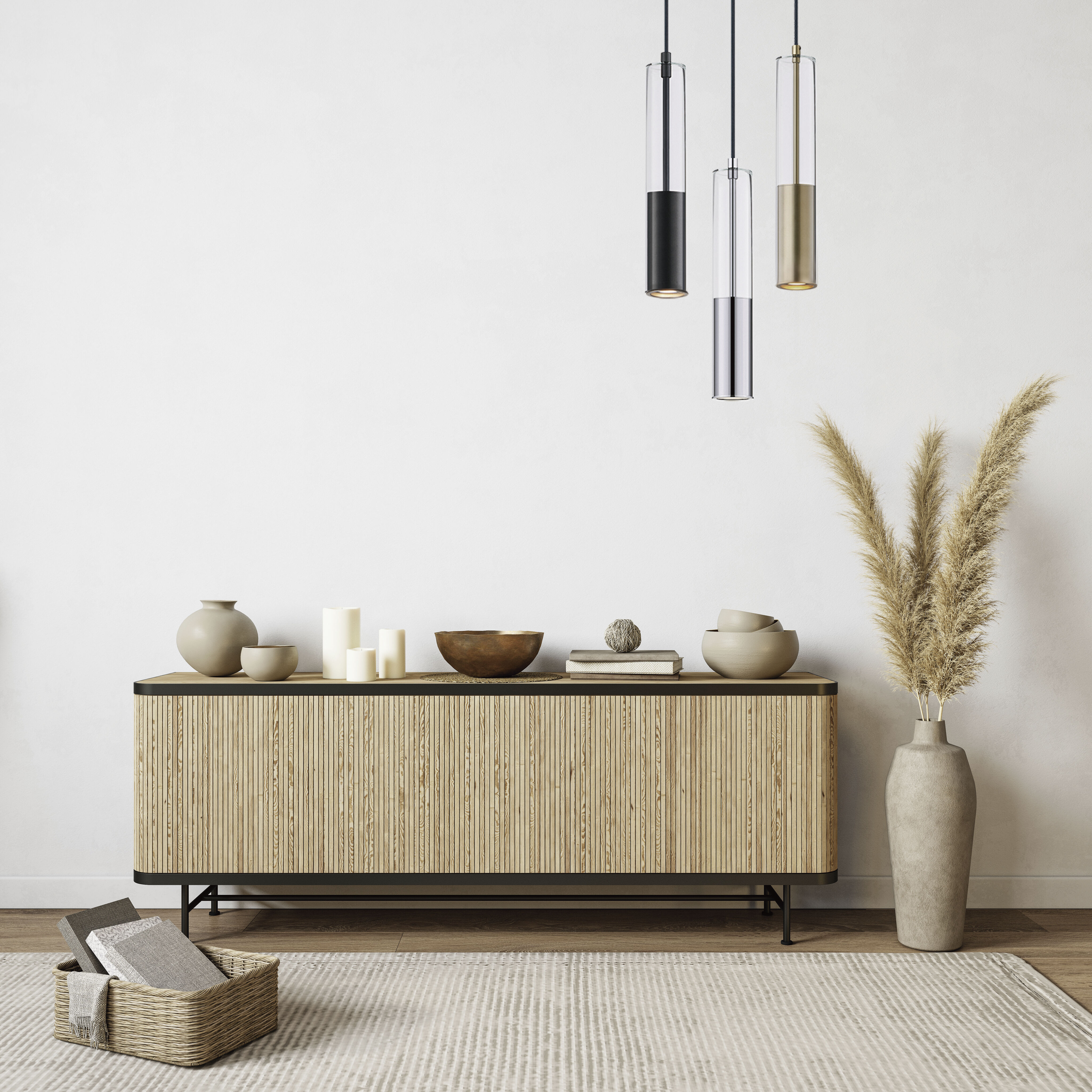 Torch LED 2.5 inch Black Single Pendant Ceiling Light